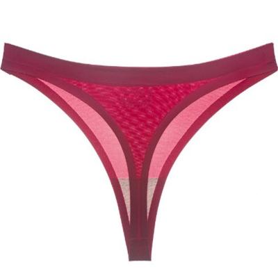 China Manufacturers Antibacterial Thongs Ladies Underwear High Waist Thong OEM for sale