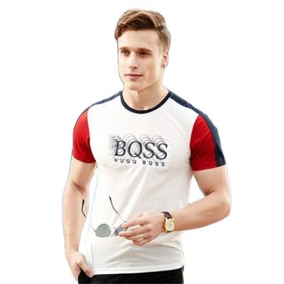 China Fashion High Quality T-shirts Trend Casual Men's T-shirts Short Sleeve Breathable Men's T-shirts Manufacturers Directly Wholesale for sale