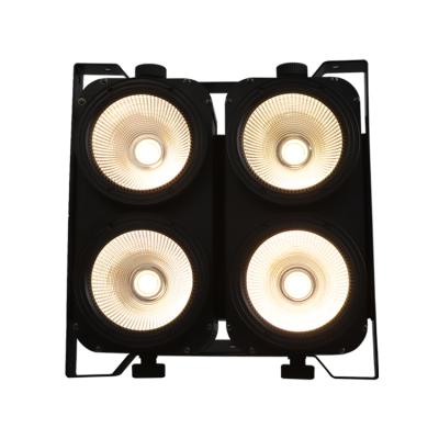 China Variable Speed ​​(1-30Hz) 4 Dim Blinders 2in1 4x100w COB Assistive Warm White Cold White Light Blinder Eyes for sale