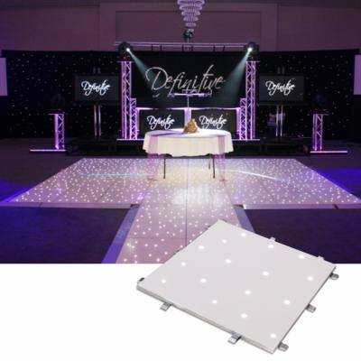 China warehouse outdoor radio illuminated starlit portable used led wedding light panel dance floor for sale for sale