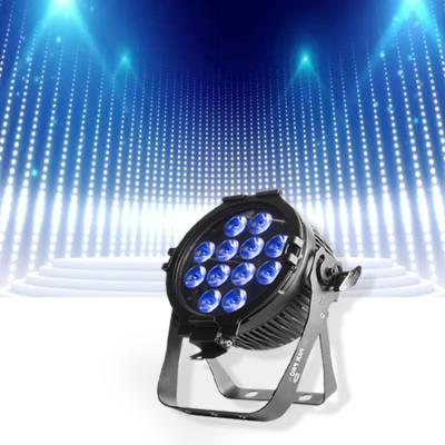 China Hotel wireless rgbwa 18x18w stage boxes 6in1 dmx rgb battery cob 60w UV led par light for sale