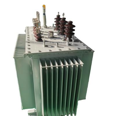 China Power Distribution System S11 Fully Sealed Dual Voltage Distribution Power Transformer 10kv 100kva Oil Filled Full Copper Transformer for sale