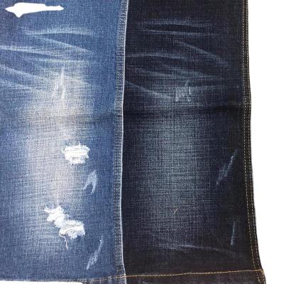 China Wind Proof 10.2oz Cotton Polyester Denim Fabric for sale