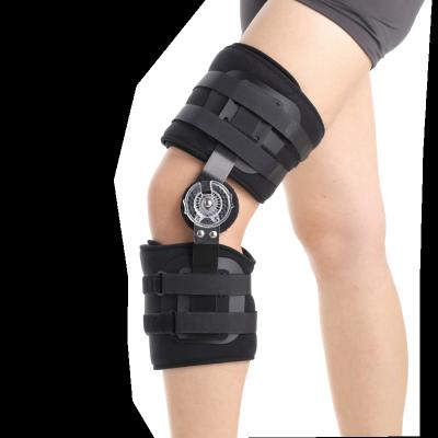 China Medical Knee Reconstruction Angle Cuff Hinge Adjustable Brace One Size for sale