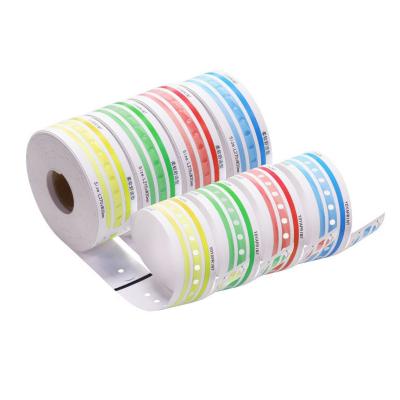 China Plastic Patient Information ID Bracelet Hospital Infant Medical ID Bands Handwriting Wristband for sale