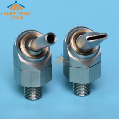 China Stainless Steel Mounted Universal High Pressure SS Coolant Nozzle Cooling For Cutter Or Drill During Machining Process for sale