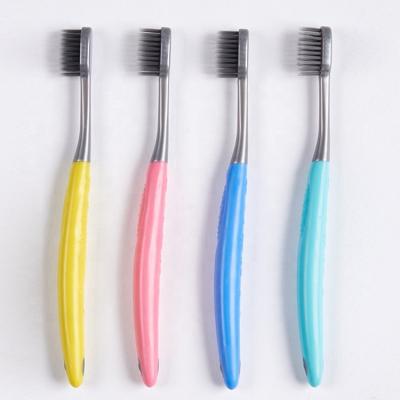 China Factory Direct Selling Bamboo Charcoal Small Reusable Independent Soft Head Packing Adult Toothbrush for sale