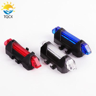 China Mountain Multi-Function Multi-Color Bicycle LED High Brightness Lamp Rear Light Bike Tail Warning Light for sale