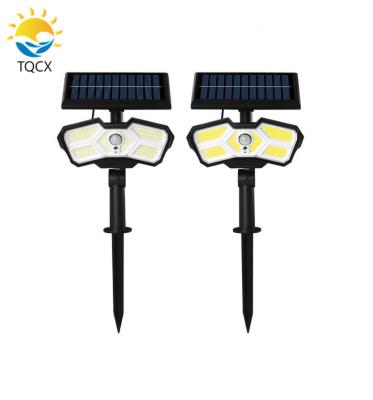 China New Arrival ABS+PC Wireless Lawn Lamp LED Sensor Wireless Home Outdoor Solar Powered Light for sale