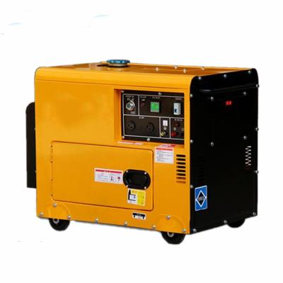 China Small Generator Supply Silent Electric Power Engine 5.5HP Gasoline Generator 8500w for sale