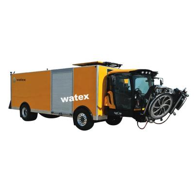 China Critical Cleaning / Residue Free High Pressure Water Cleaning Machine Blowing Jet Road Marking Removal Equipment for sale