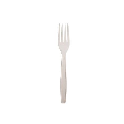 China 7 Inch Eco-Friendly Disposable Cornstarch Knife Biodegradable Cornstarch Cutlery Kit for sale