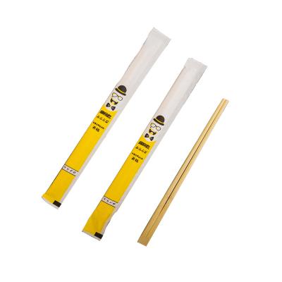 China Factory Direct Sale Disposable Plastic Wrapping Bulk Round Bamboo Disposable Chopsticks for sale