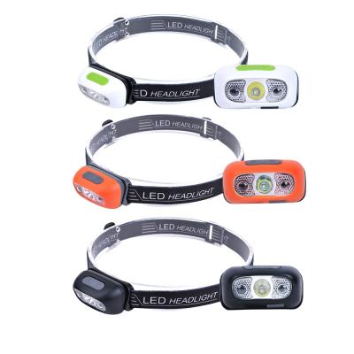 China The Other Smart Induction Usb Charging Headlamp Led Night Fishing Portable Strong Light Running Small Faro Farol Outdoor Headlamp for sale