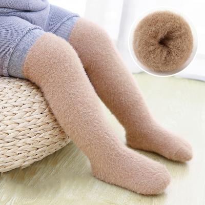 China Wholesale Cheap Antibacterial Spring And Autumn Knit Long Tube Socks Knee High Socks For Babies for sale