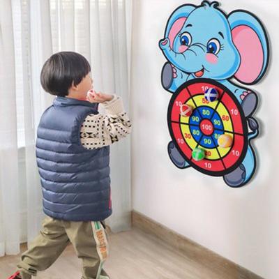 China Silicone/Plastic Sticky Sticky Ball Target Disc Ball Sucker Puzzle Throwing Toy for sale