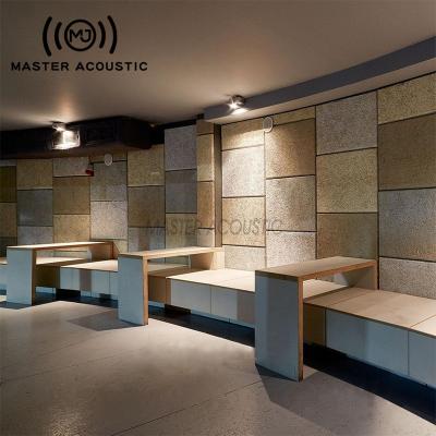 China Contemporary Master Panels Acoustic Woodchip Sound Wall Panels for sale