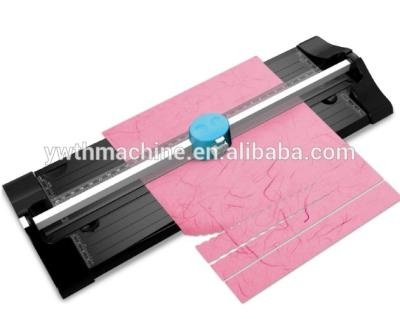 China Multifunctional Folding Type Mini Hand Paper Cutter 3 in 1 A4 Cutter (Perforation, Wave, Straight) Trimmer TM-10 for sale