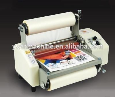 China Small A4+ Hot Cold Laminating Machine Desktop A4+ Laminator for sale