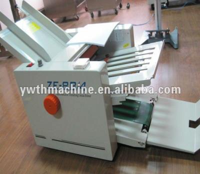 China Automatic Paper Table Top Sheet Folding Machine ZE Series for sale