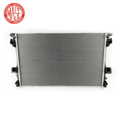 China Auto ac car spare parts aluminum plastic core tanks condensers for 2017-21 porsche panamera 2.9T aluminum car radiators 9A712125300 for sale