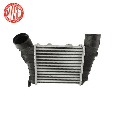 China Aluminum Core Plastic Tanks Left Hand Car Coolant Radiator For BENTLEY GT CONTINENTAL 6.0t Left Turbo Intercooler Core 2003-2018 3W0145803E for sale