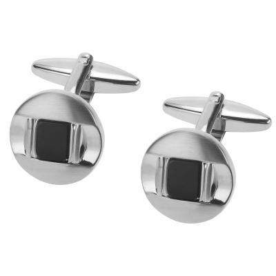 China Fashion Accessories Black Diver Plastic Cufflinks Tuxedo Tuxedo For Black Suit for sale