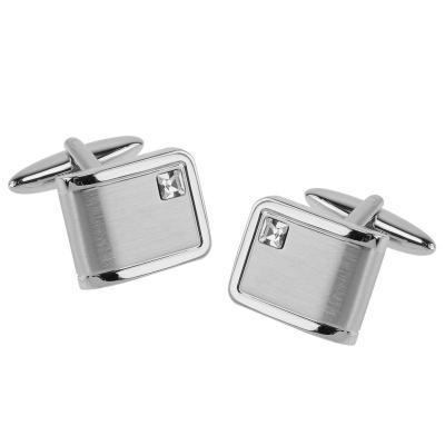 China Fashion Accessories Sell Best Crystal Men Shirts Cufflinks for Wedding for sale