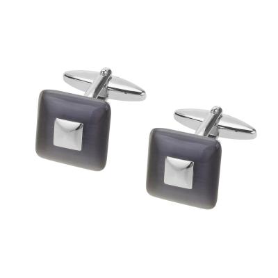 China Simple High End Fashion Accessories Cateye Cufflinks for sale