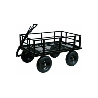 China Factory direct sale garden daily steel lawn cart 600 kg 1200 lb for sale