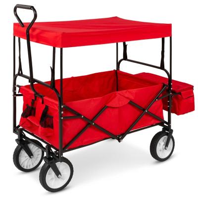 China Utility Cart Daily Folding Removable Beach Canopy for sale