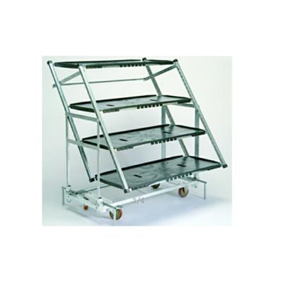 China Daily Factory Wholesale Customized Size Galvanized Convenient And Durable Garden Trolley Trolley for sale