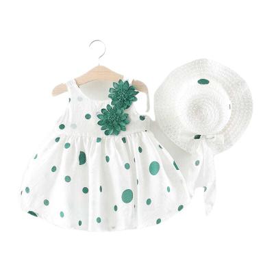 China Latest Design New Arrival Baby Kids Summer Casual Dress Anti-Static Cute Clothing Dress for sale