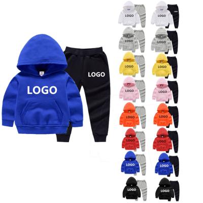 China 100% Cotton Toddler Boy Girl Toddler Baby Autumn Spring Clothes Brand Casual Wholesale Custom Kids Clothes Two Piece Set for sale