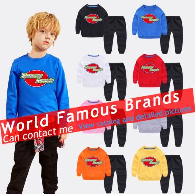 China High Quality Casual 100%cotton Kids Clothing Boys Clothes 2pcs Set Outfits Kids Clothes Toddler Suit For CHILD Clothing Sets for sale