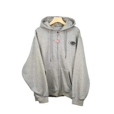 China Viable Promotion Gray Fleece Pullover Comfortable Low Price Sweatshirt for sale