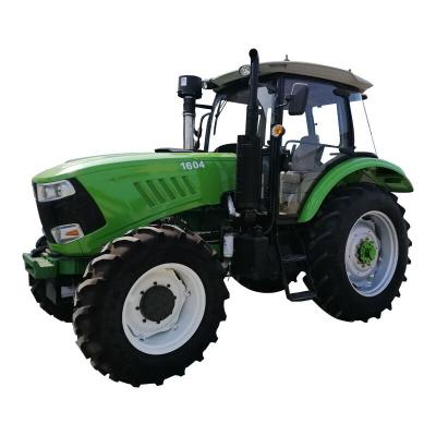 China Factory Small 4x4 Wheel Tractor160HP Farm Tractor Green Cab Mini Tractors for sale