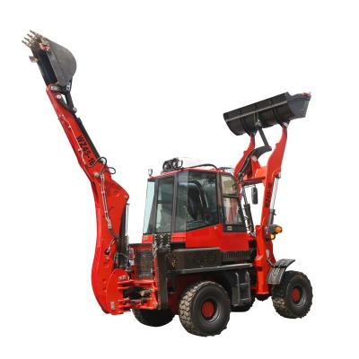 China Multifunctional Mini Front End Loader Factory Price 4wheel Backhoe Loader Excavator 60-120HP Tractor Loader Backhoe Loader for sale