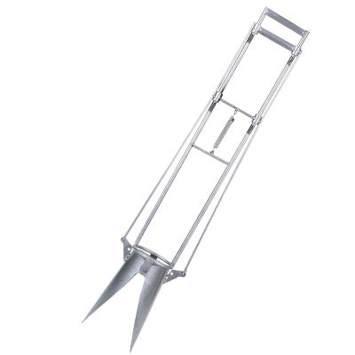 China Seedling Transplanting Professional Manufacture Stainless Steel Cheap Wholesale High Quality Hand Seed Planters Seedling Vegetable Transplanter for sale