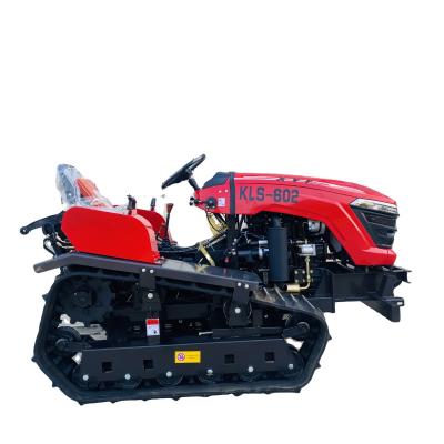 China Agricultural machinery 60hp new mini crawler multifunctional cultivator for sale for sale