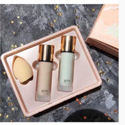 China New Fashion Cruelty Free Matte Primer & Foundation Vegan Face Primer Liquid Foundation Cruelty Free Set for sale