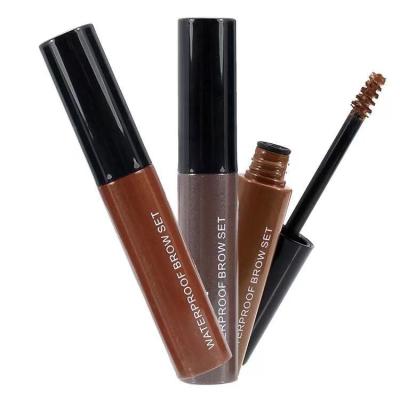 China Rich Cream 4 Waterproof Cream Color Eyebrow Eyebrow Dye Lasting Non-smudge Stereotyped Hot Thrush Style Makeup for sale