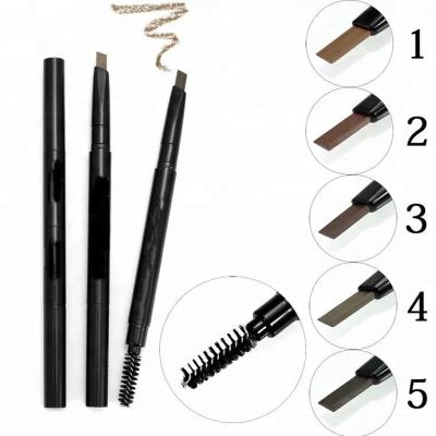 China Hot Sale High Quality Long Lasting Waterproof 3D Eyebrow Pencil With 3 Colors for sale