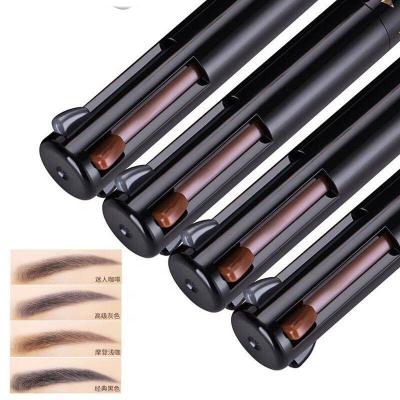 China 2021 Hot Selling Best Automatic Eyebrow Pencil Waterproof 4 in 1 Universal Waterproof Eyebrow Pencil for sale