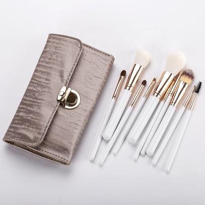 China Angular Blush 2021 New Arrivals Foundation Makeup Tools Set Custom Logo Brushes Set for sale