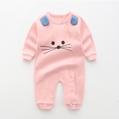 China New Design Spandex/Cotton Baby Set Clothing Spring Fashion Jumpsuits OEM Service Cotton Newborn Baby Romper for sale