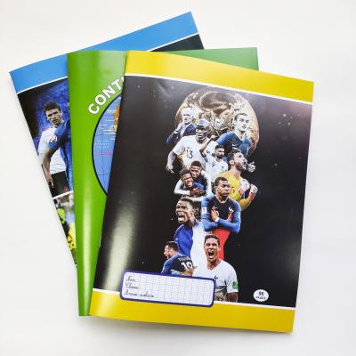 China French Line Soft Cover Notebook Soccer Star 100 Page Notebook for sale