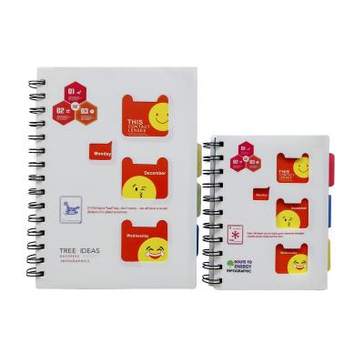 China Animal Cover Printed Spiral Notebook New To School Notebook A4 Notebook Wholesale for sale