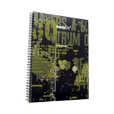 China A4 Size Custom Hardcover Notebook Printed Spiral Notebook for sale