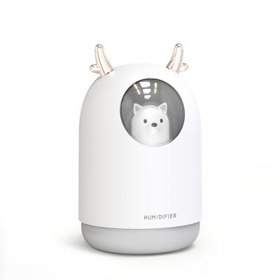 China Car Mini Humidifier for Bedroom Office Car Bear and Deer Appearance for sale